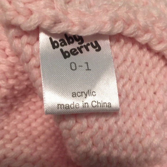 🦋FREE SHIP $50🦋 Baby Knit Hat 0-3 - Picture 5 of 5